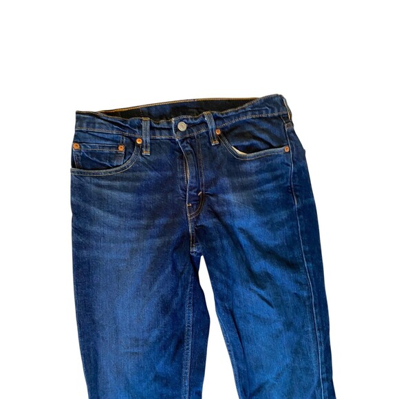 Mens Levi’s 501 Medium Wash straight leg jeans 32 x 30 - Picture 2 of 9